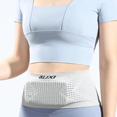 Joustava juoksuhihna vyötärölaukku Fanny Pack - musta / S