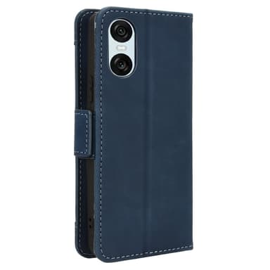 Sony Xperia 10 VI Kotelo PU-nahkainen Flip Folio Puhelimen Suojakotelo Useilla Korteilla