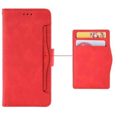 Sony Xperia 10 VI Kotelo PU-nahkainen Flip Folio Puhelimen Suojakotelo Useilla Korteilla