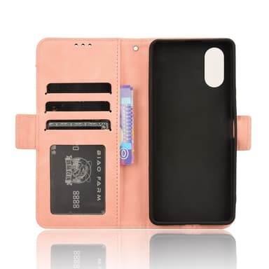 Sony Xperia 10 VI Kotelo PU-nahkainen Flip Folio Puhelimen Suojakotelo Useilla Korteilla