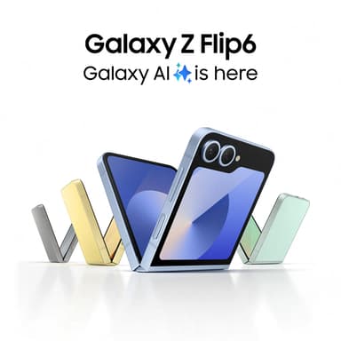 Samsung Galaxy Z Flip6 5G älypuhelin 12/256 GB (keltainen)