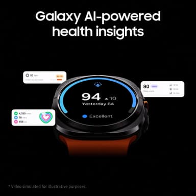 Samsung Galaxy Watch Ultra LTE älykello (tummanharmaa)
