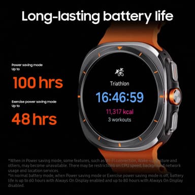 Samsung Galaxy Watch Ultra LTE älykello (tummanharmaa)