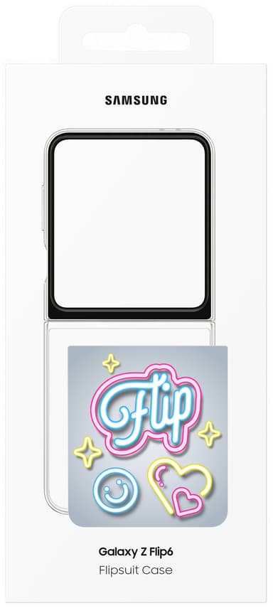 Samsung Galaxy Z Flip6 FlipSuit kotelo (harmaa)