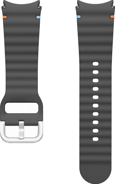 Samsung Galaxy Watch7 Sport ranneke S/M (tummanharmaa)