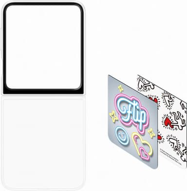 Samsung Galaxy Z Flip6 FlipSuit kotelo (valkoinen)