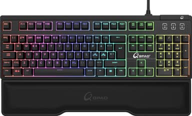 QPAD MK75 pelinäppäimistö (musta)