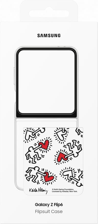 Samsung Galaxy Z Flip6 FlipSuit kotelo (valkoinen)