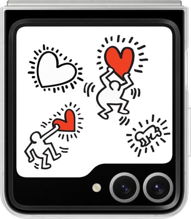 Samsung Galaxy Z Flip6 FlipSuit kotelo (valkoinen)