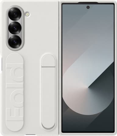 Samsung Galaxy Z Fold6 silikoninen suojakuori (valkoinen)