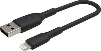 Belkin USB-A to Lightning, Black (0.15m)