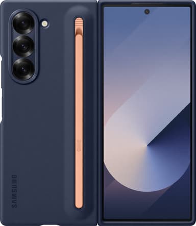 Samsung Galaxy Z Fold6 Slim S-Pen suojakuori (tummansininen)