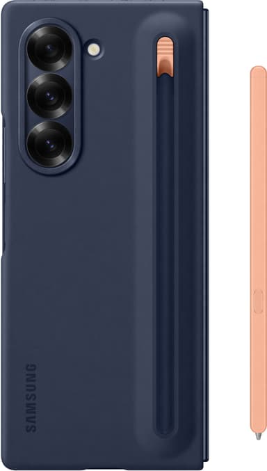 Samsung Galaxy Z Fold6 Slim S-Pen suojakuori (tummansininen)