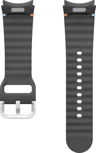 Samsung Galaxy Watch7 Sport ranneke S/M (tummanharmaa)