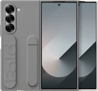 Samsung Galaxy Z Fold6 silikoninen suojakuori (harmaa)