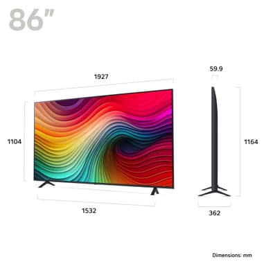 LG 86" NANO 81 4K NanoCell TV (2024)
