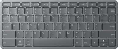 Lenovo monilaitteinen langaton näppäimistö (Luna Grey)