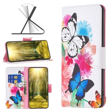 Sony Xperia 10 VI Lompakkotelineen kotelo Kuviollinen puhelimen kansi