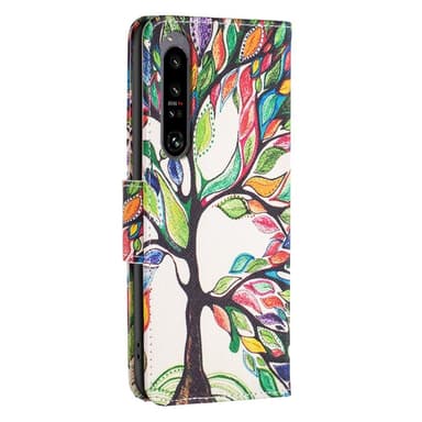 Sony Xperia 1 VI Lompakkotelineen kotelo Kuviollinen puhelimen kansi