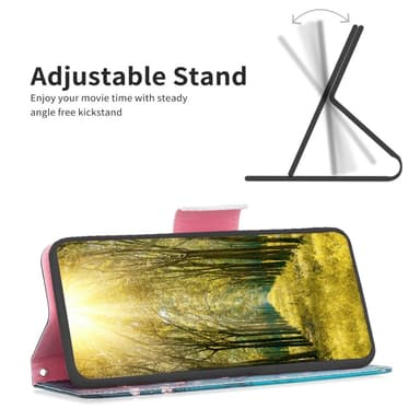 Sony Xperia 10 VI Lompakkotelineen kotelo Kuviollinen puhelimen kansi