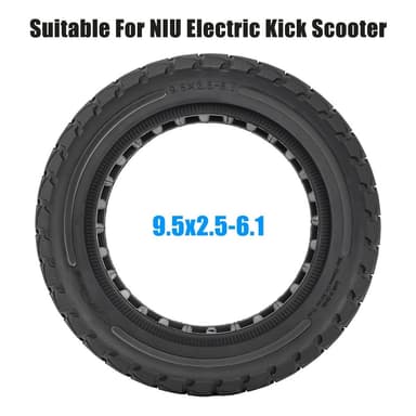 Niu Sähköpotkulauta 9,5*2,5-6,1 Kumirengas Honeycomb