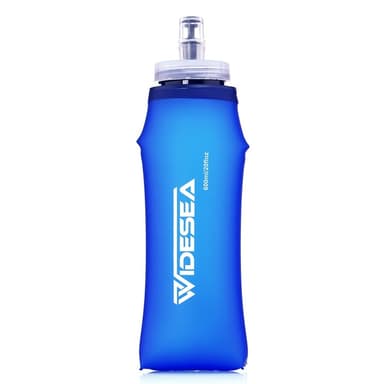 600ml Outdoor Sports -vesipullo kokoontaitettava vaellusjuoksu