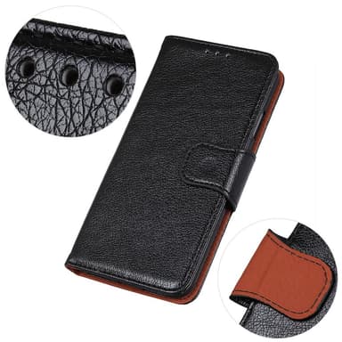 Google Pixel 8a Kotelo Nappa-kuvio Slim-Fit Jakettu Nahkainen Puhelimen Suojakotelo Lompakolla