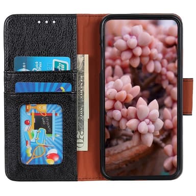 Google Pixel 8a Kotelo Nappa-kuvio Slim-Fit Jakettu Nahkainen Puhelimen Suojakotelo Lompakolla