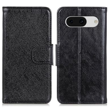 Google Pixel 8a Kotelo Nappa-kuvio Slim-Fit Jakettu Nahkainen Puhelimen Suojakotelo Lompakolla