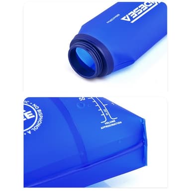 600ml Outdoor Sports -vesipullo kokoontaitettava vaellusjuoksu
