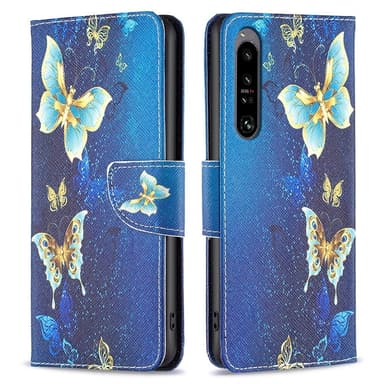 Sony Xperia 1 VI Lompakkotelineen kotelo Kuviollinen puhelimen kansi