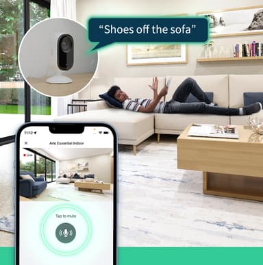 Arlo Essential 2K Indoor turvakamera (2 kpl)