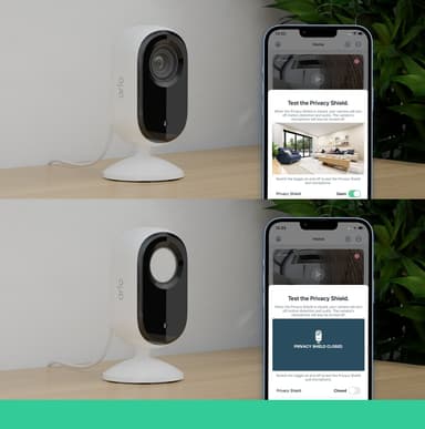 Arlo Essential 2K Indoor turvakamera (2 kpl)