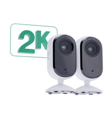 Arlo Essential 2K Indoor turvakamera (2 kpl)