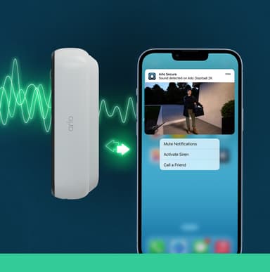Arlo HD video-ovikello (1 kpl)