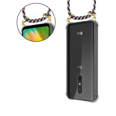 LG Q9 Suojakuori Kotelo (Sininen)