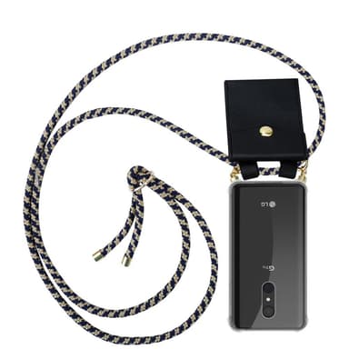 LG Q9 Suojakuori Kotelo (Sininen)