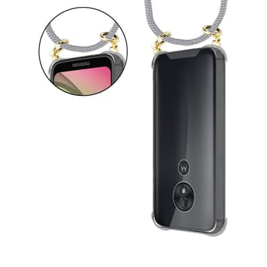 Motorola MOTO G7 POWER Suojakuori Kotelo (harmaa)