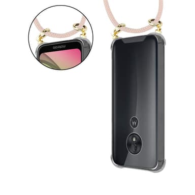 Motorola MOTO G7 POWER Suojakuori Kotelo (Pinkki)