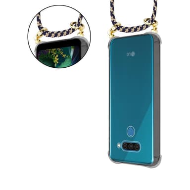 LG Q60 Suojakuori Kotelo (Sininen)