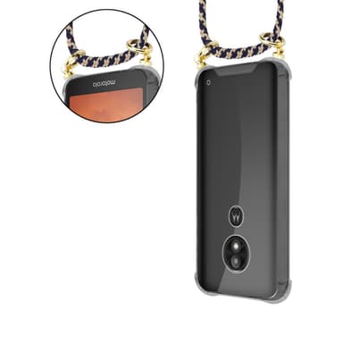 Motorola MOTO E5 PLAY Suojakuori Kotelo (Sininen)