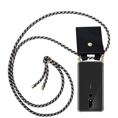 Nokia 5.1 PLUS / X5 Suojakuori Kotelo (Sininen)