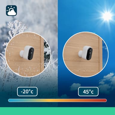 Arlo Essential 2K turvakamera (3 kpl)