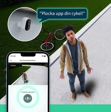 Arlo Essential 2K turvakamera (3 kpl)
