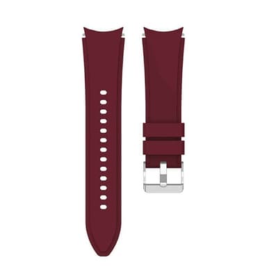 Silikoni kellon ranneke No-Gap Samsung Galaxy Watch 7 (44mm) - Wine