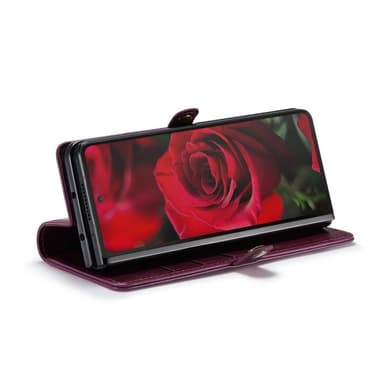 CaseMe puhelimenkotelo 003 Samsung Galaxy Z Fold 6 - Viininpunainen