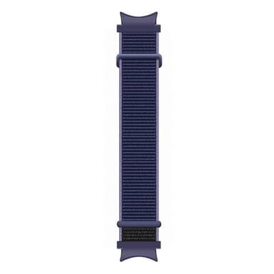 Nailon kellon ranneke No-Gap Samsung Galaxy Watch 7 (44mm) - Midnight