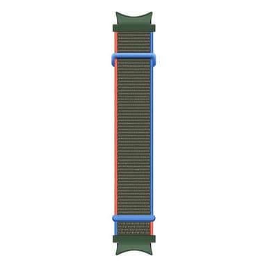 Nailon kellon ranneke No-Gap Samsung Galaxy Watch 7 (44mm) - Olive