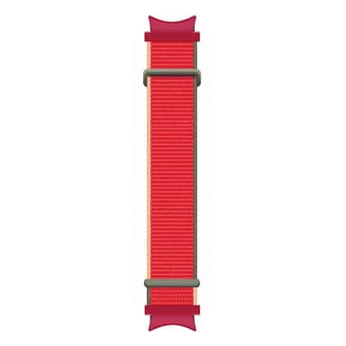 Nailon kellon ranneke No-Gap Samsung Galaxy Watch 7 (40mm) - Strawberr