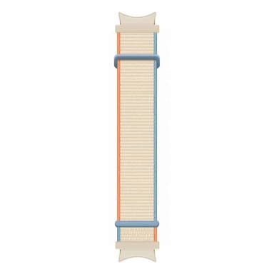 Nailon kellon ranneke No-Gap Samsung Galaxy Watch 7 (44mm) - Cream